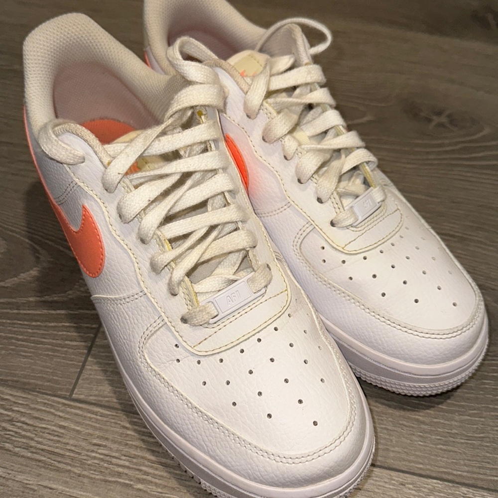 Nike Air Force 1 Orange Women’s Size 8.5